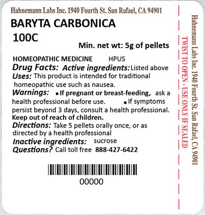 Baryta Carbonica 100c 5g (Baryta Carbonica 100c 5g)